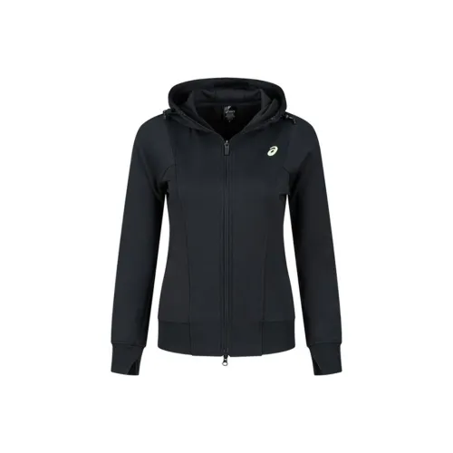 ASICS Женская беговая куртка Женская Черная