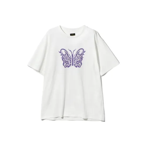 Needles KAE TANAKA Collaboration Белый Унисекс Футболка