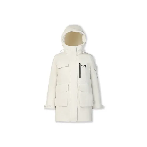 FILA EXPLORER Пуховик Женские Серый Пшеница