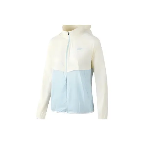 Skechers Olay Куртки и Пальто Женские Мятно-зеленый Белый Пэчворк