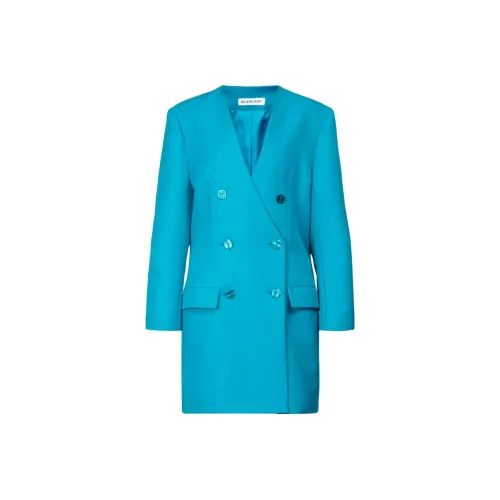 BALENCIAGA Синий Женские Офисные Костюмы