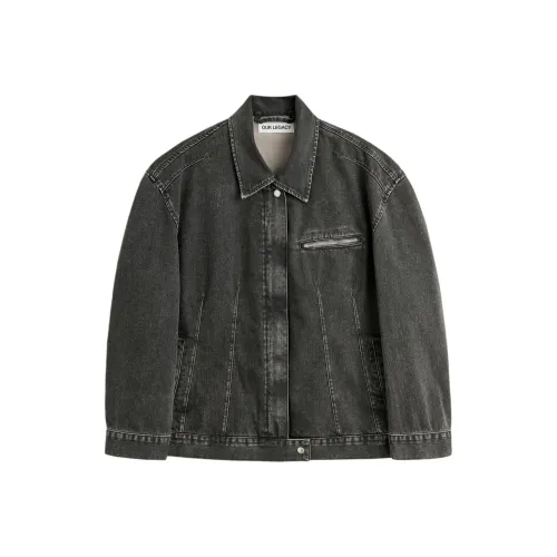 OUR LEGACY SS25 Куртки Пальто Женские Черный