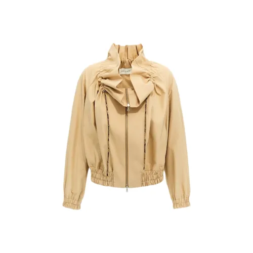 DRIES VAN NOTEN Светло-янтарные Женские Куртки