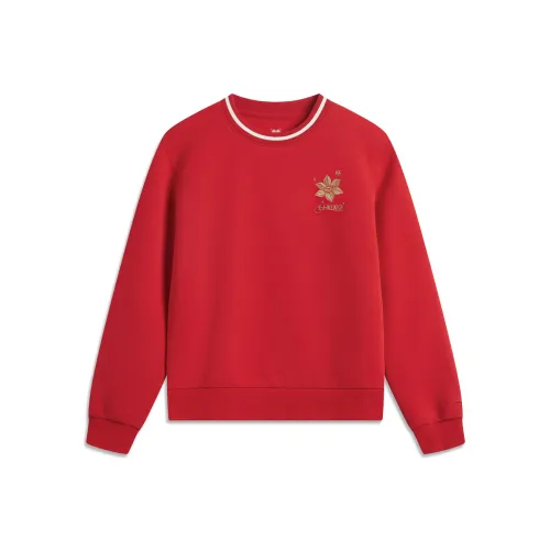 LINING Rijin Doujin Collection Толстовка Женская Вермильон