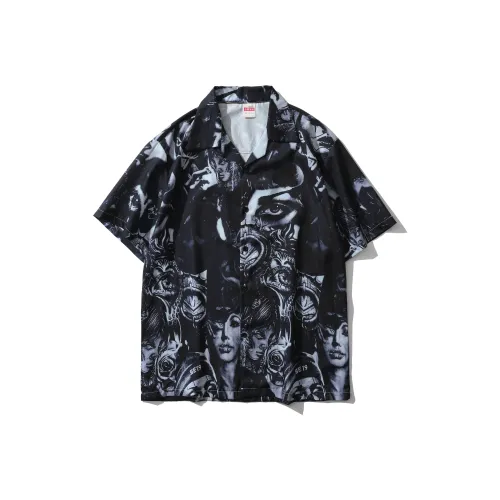 BEAR UNION Черные Женские Рубашки