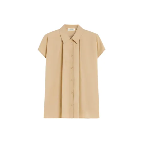 WEEKEND MaxMara Рубашка Женская Бежевая