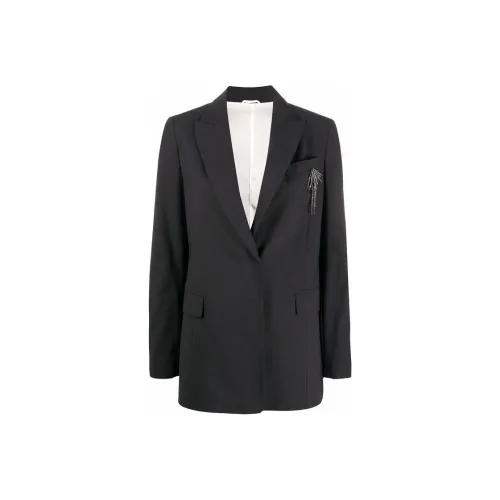 BRUNELLO CUCINELLI Бизнес-костюм Пальто Женское Серое