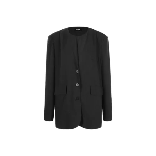 BSEVENI Куртки Пальто Женские Черный