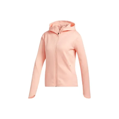 Adidas Куртка Женская Яркая Светло-Розовая