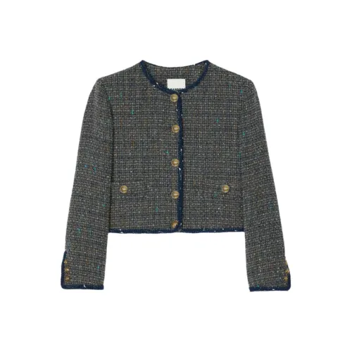 Sandro Куртки и Пальто Женские Серые