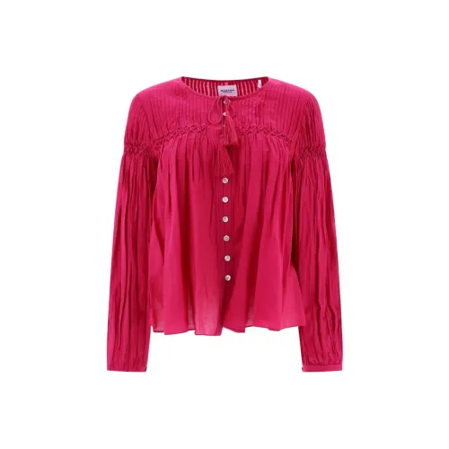 ISABEL MARANT Фуксия Женские Рубашки