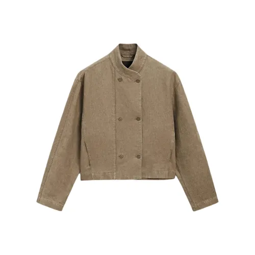 Massimo Dutti Коричневые Женские Куртки