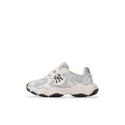 MLB New York Yankees Slip-resistant и дышащие низкие кеды для детей Lifestyle Shoes белые и серые для детей в возрасте 3-7 лет