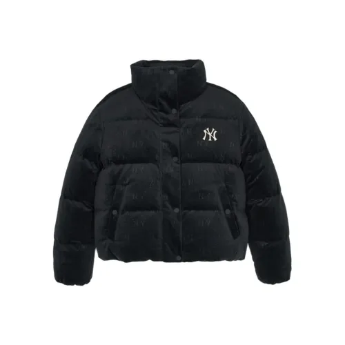 Mlb Base Logo New York Yankees Down Jacket Women's Black