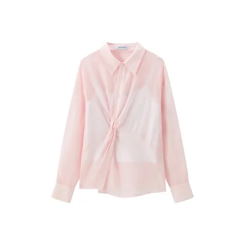 PEACEBIRD Розовые Женские Рубашки