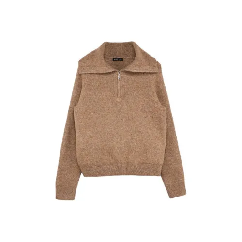 A21 Толстовка Женская Кофейно-Зеленая