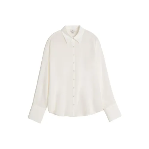 CLUB MONACO Рубашка Женская Белая