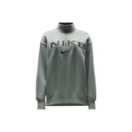 nike Sportswear Phoenix Fleece Свитшот Женские Зеленый