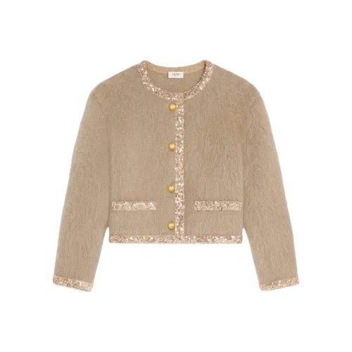 CELINE Хаки Женская Трикотажная Одежда