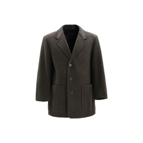 UNIQLO Темно-оливковый Женский Пальто