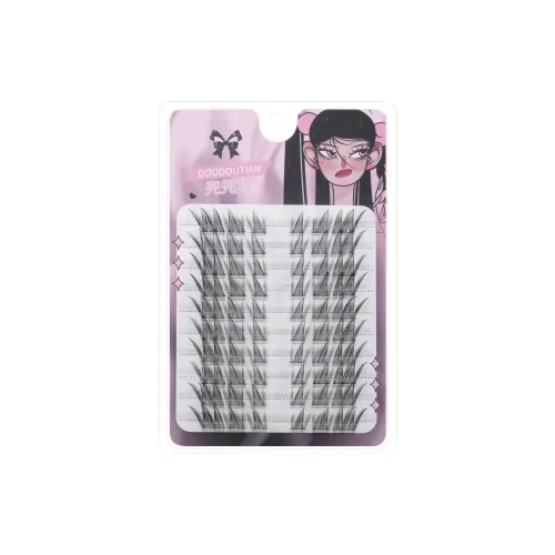 DOUDOUTIAN Клеящиеся ресницы для женщин