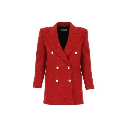 SAINT LAURENT Красный Женские Офисные Костюмы