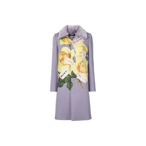 UNDERCOVER Фиолетовое Женское Пальто