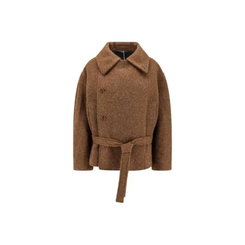 Lemaire Куртки и Пальто Женские Коричневый
