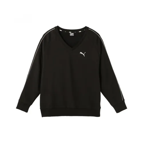 PUMA Черные Женские Свитшоты