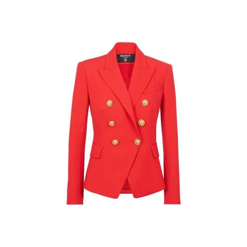 BALMAIN Красный Женские Офисные Костюмы