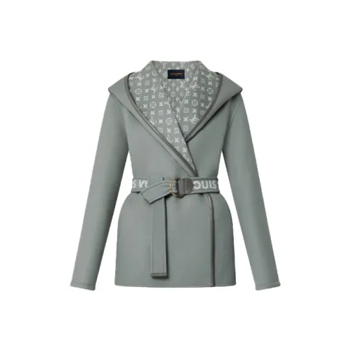 LOUIS VUITTON Пальто Женское Серое
