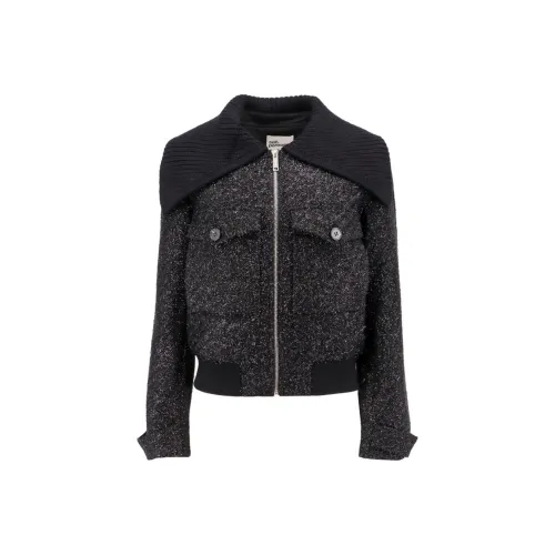 Self Портрет Куртки Пальто Женские Черный