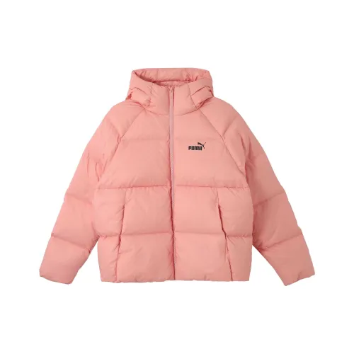 PUMA С капюшоном ULTRA DOWN PUFFER куртка пуховик женская персиково-розовая