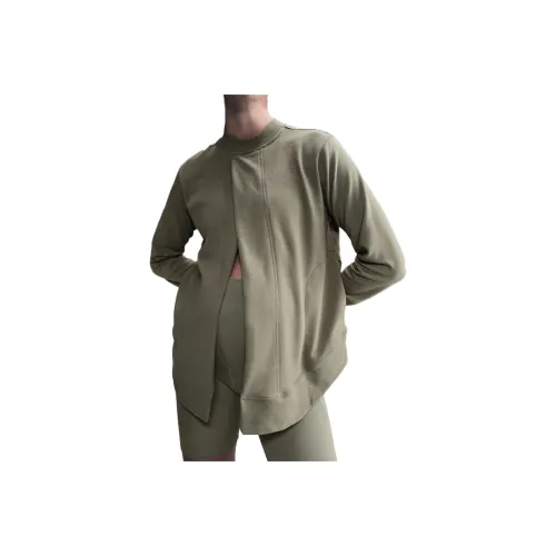 Nike One Maternity Толстовка Женская Армейский Зеленый