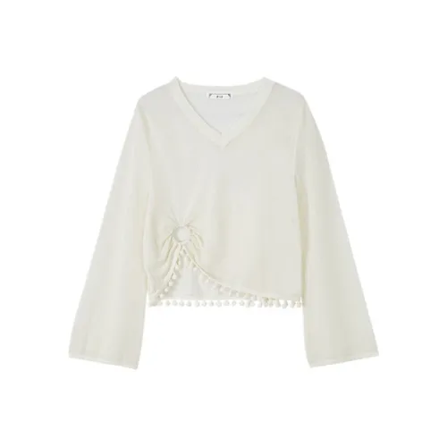 Pit Экрю Женская Трикотажная Одежда