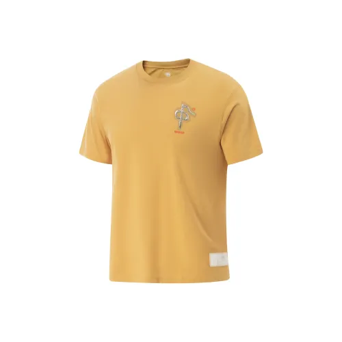 Подкладка Basketball Collection T-Shirt Мужская Имбирно-Желтая