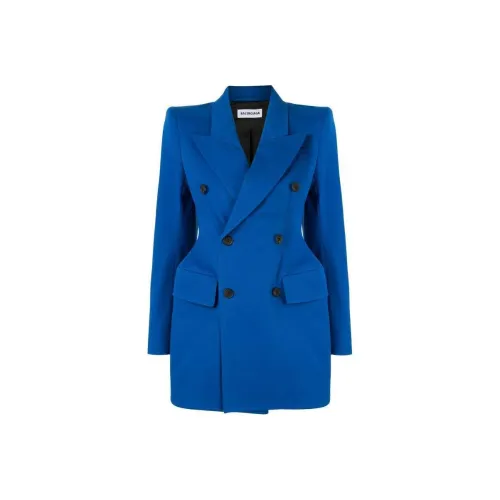 Balenciaga Куртки и Пальто Стандартные Женские Синие