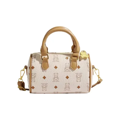 JANE KLAIN Сумка через плечо из синтетической кожи стандартная женская цвет экрю коричневый розовый