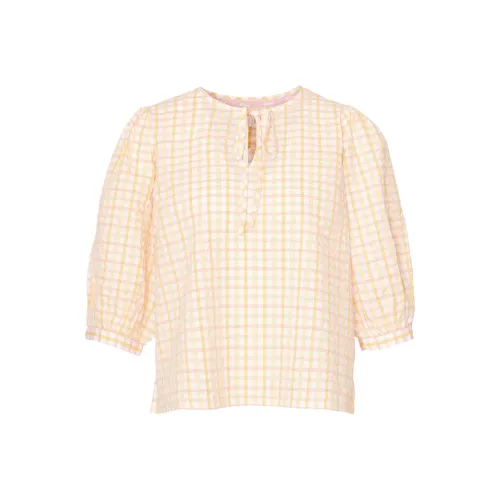 BARBOUR SS25 Рубашка Женская Sunflower Pink