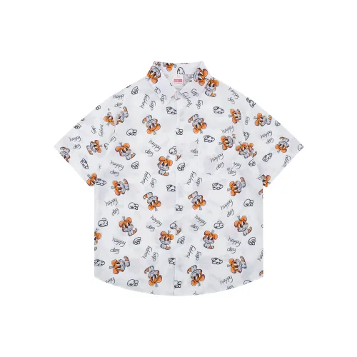 BEAR UNION Белые Женские Рубашки