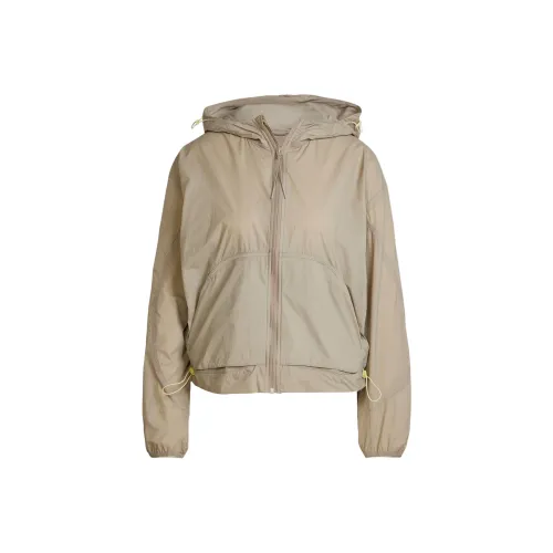 Adidas CITY ESCAPEWindbreaker Sportswear Легкий Куртка Женская Светлый Умбра