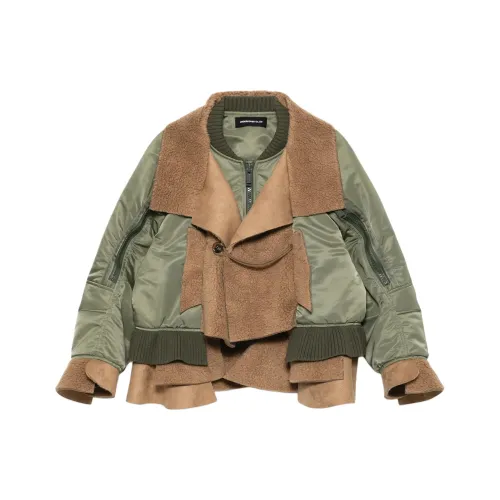 UNDERCOVER Хаки зеленый Женские Куртки