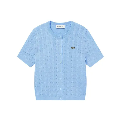 LACOSTE HBP/Небесно-голубой Женские Трикотаж