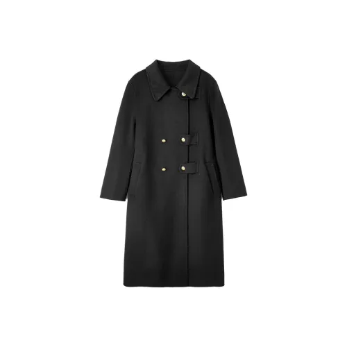 SENTUBILA Пальто Женское Элегантное Черное