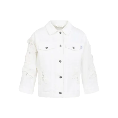 ERMANNO SCERVINO Белые Женские Куртки