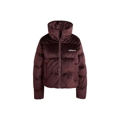 Adidas Originals Clover Series Outfit Пуховик Женские Фиолетовый