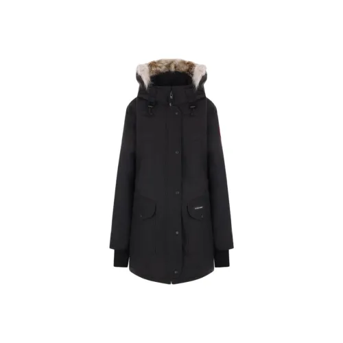 Canada Goose Trillium Down Jacket Parka Coat Women's Black Канада Goose Trillium Пуховик Парка Пальто Женское Черное