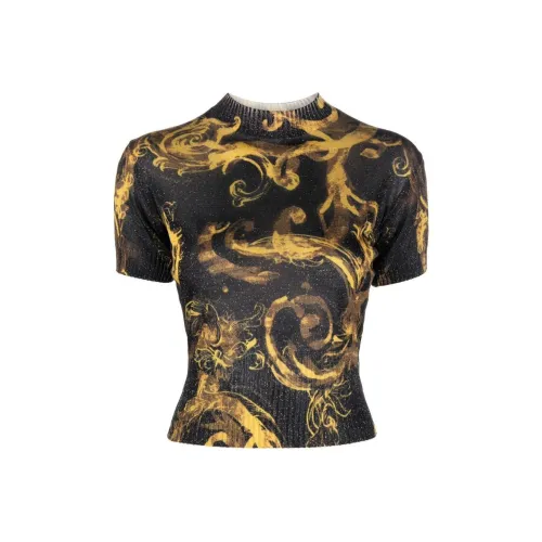 VERSACE JEANS COUTURE SS24 Трикотаж Женский Золотой