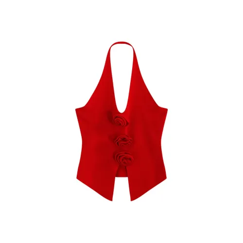 Garbege Красный Женские Камисоли