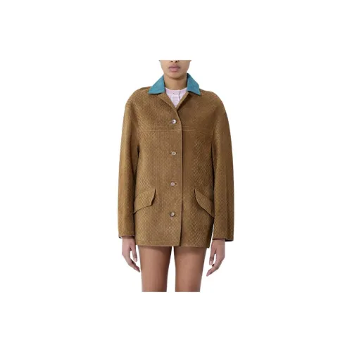 GUCCI Куртки и Пальто Женские Синие